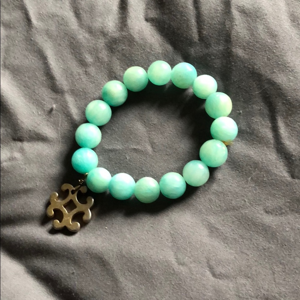 Stine bracelet with charm